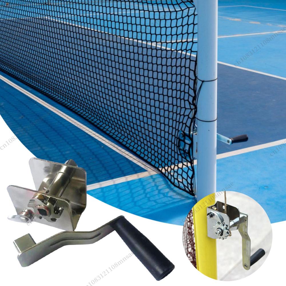 Badminton Net - スポーツネットテンショナー、トレーニング器具、屋外バレーボール、バドミントン、テニス用ポールネット対応バレーボールネットセッター