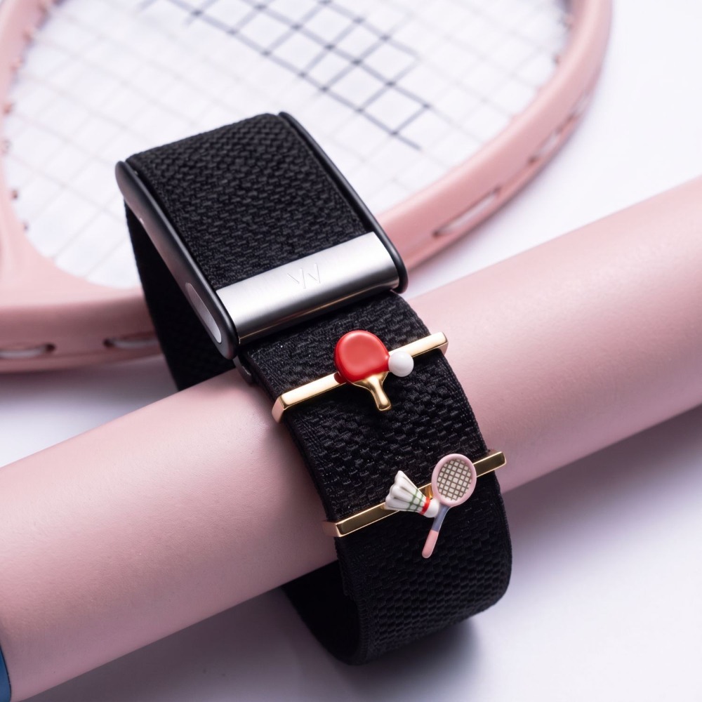 DIY WHOOP チャームバンドアクセサリー スポーツテー - Badminton In English のレビューと価格