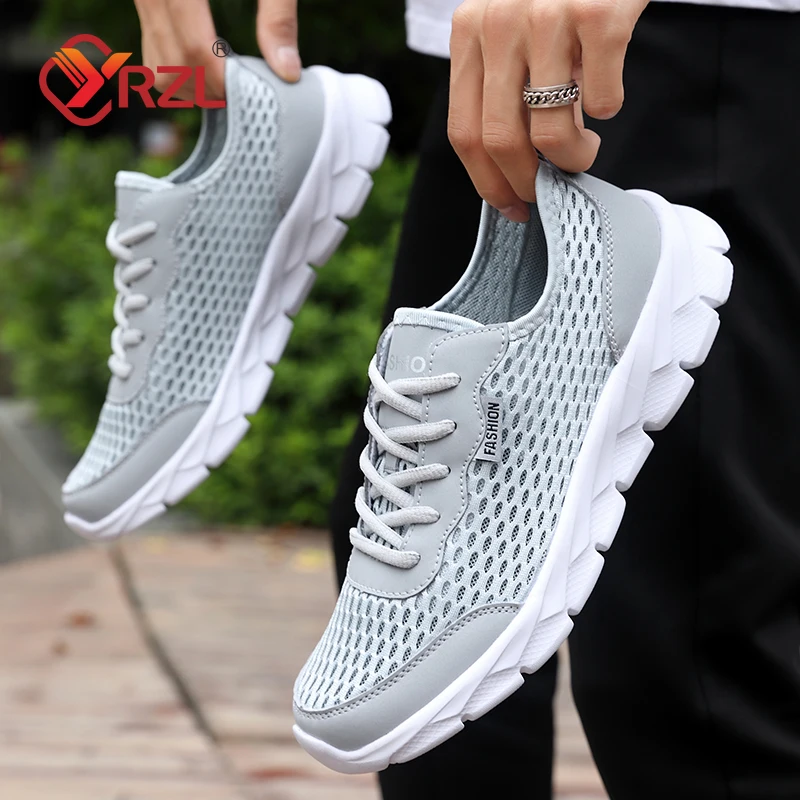 YRZL テニスシューズ男性用軽量スニーカー高品質通気性屋外 - Badminton Shoes のレビューと価格