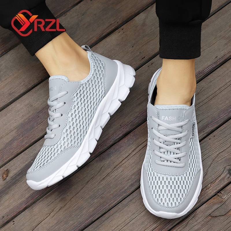 YRZL テニスシューズ男性用軽量スニーカー高品質通気性屋外 - Badminton Shoes のレビューと価格