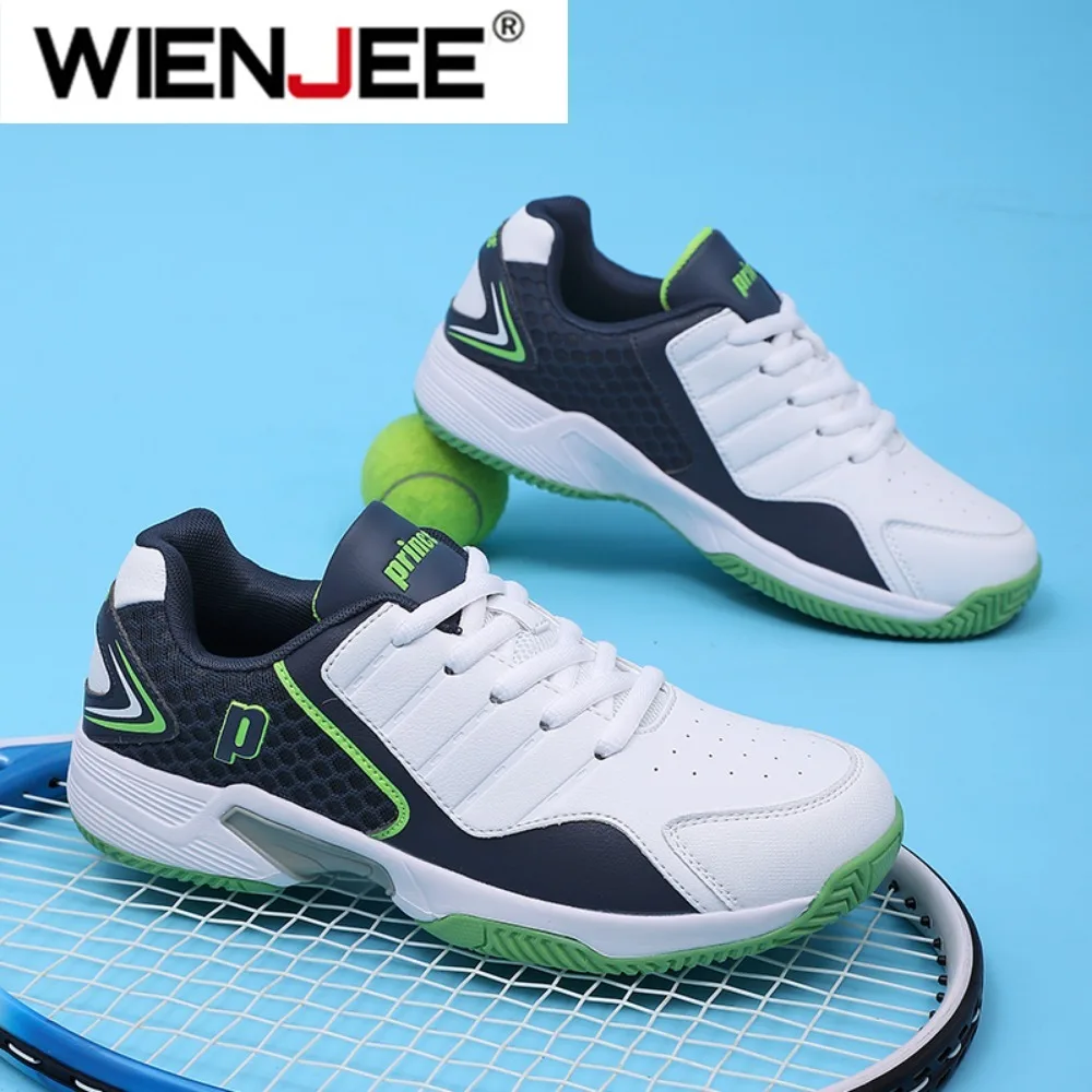 プロの男性女性革バドミントンシューズカップル滑り止めトレーニ - Badminton Shoes のレビューと価格