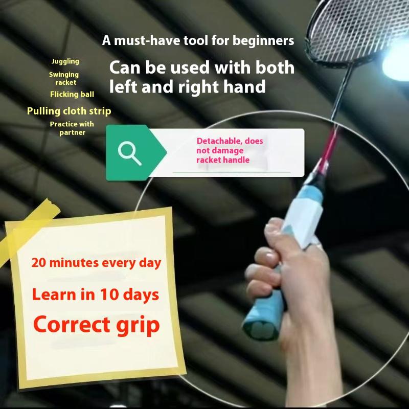 [J] PPバドミントングリップ補助具 スキル向上 ユニバー - Badminton Grip のレビューと価格