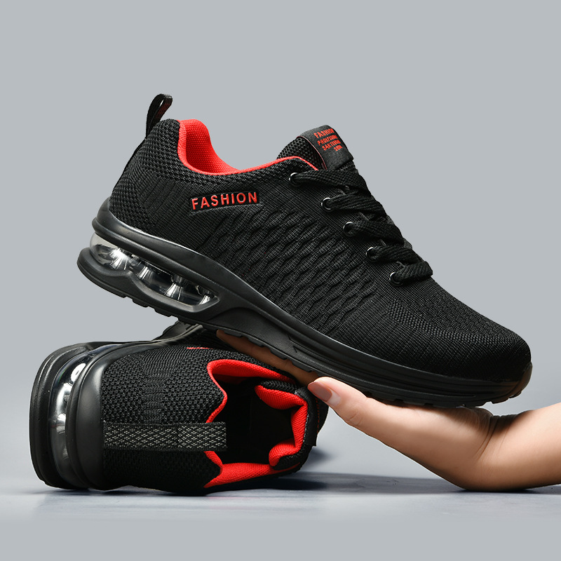 男性ランニングシューズレースアップスニーカーファッション軽量 - Badminton Shoes のレビューと価格