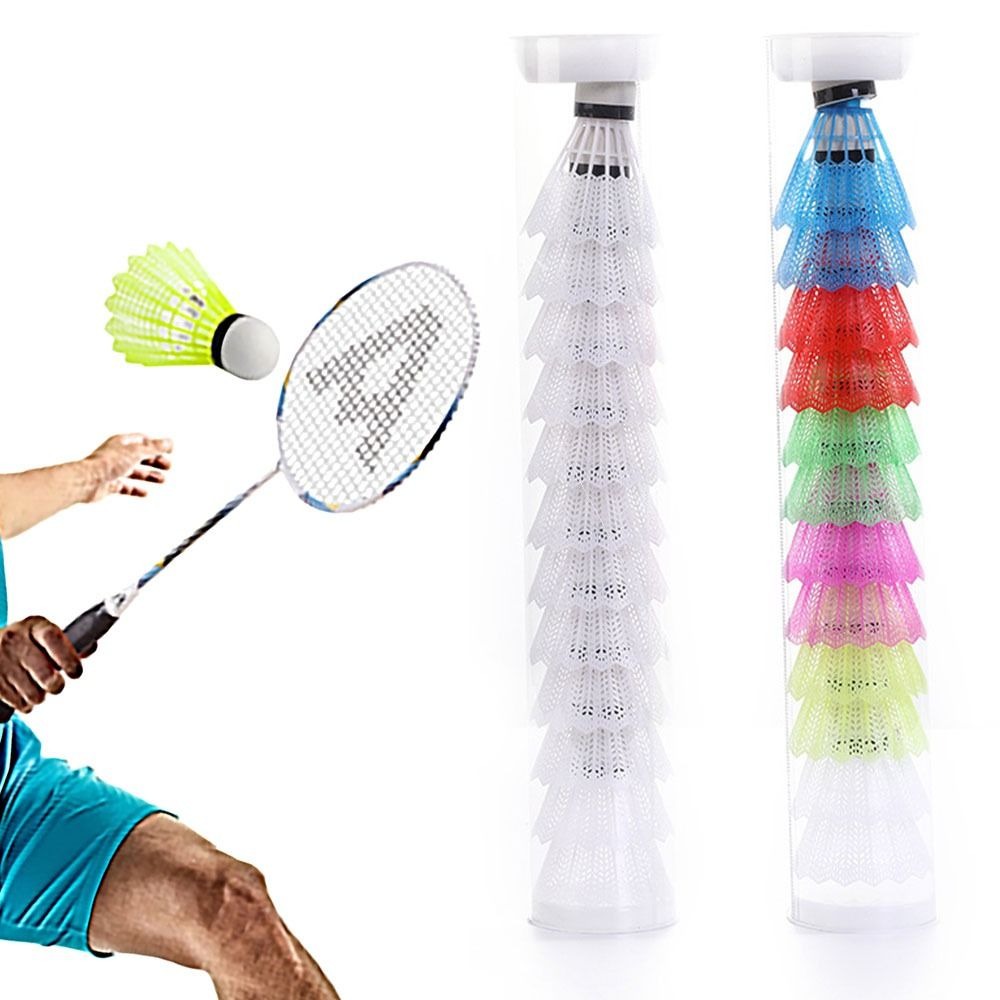 防風バドミントンマルチカラーフォームボール頭プラスチックシャ - Feather Shuttlecock のレビューと価格