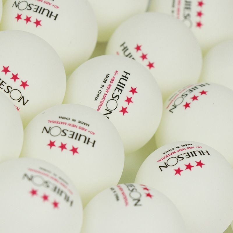 Huieson 英語版卓球ボール 3スター ピンポンボール  - Badminton In English のレビューと価格