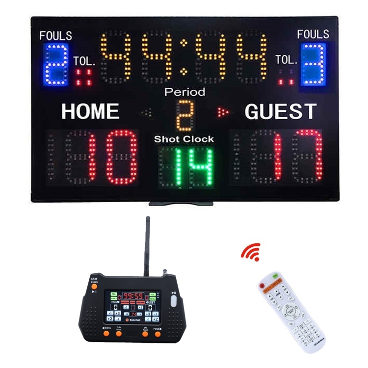 ポータブルワイヤレスリモートコンソールコントロールLEDデジ - Scoreboard Digital のレビューと価格