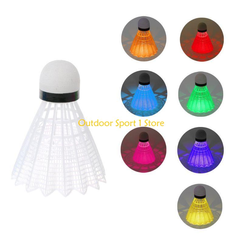 A0KA 4PCS安定したスポーツトレーニングLEDバドミン - Badminton Shuttlecock のレビューと価格