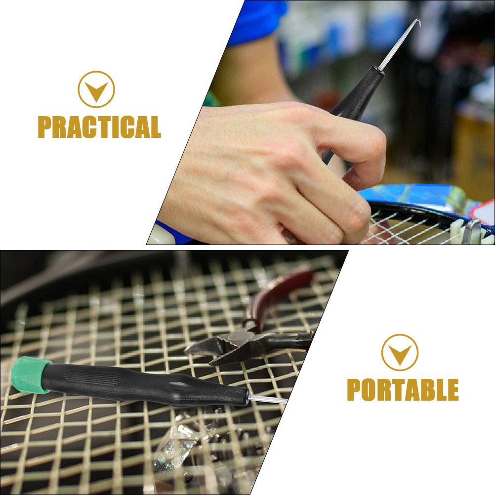 バドミントン・テニスラケット用ストリングマシン用フックツール - Badminton Racket Carbon のレビューと価格
