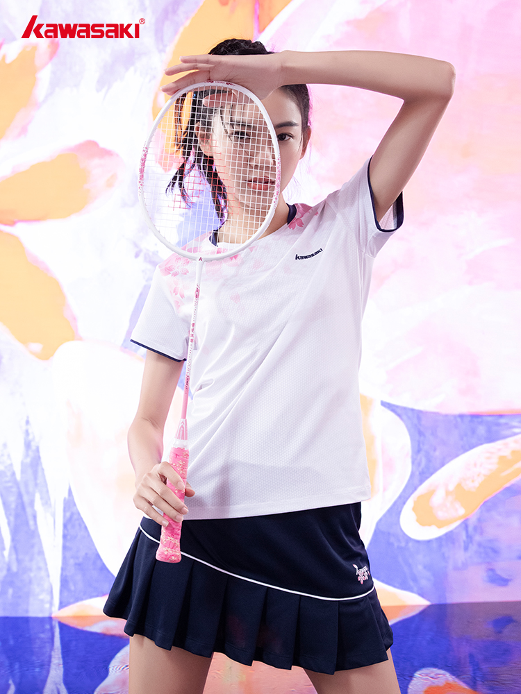 Kawasaki オリジナル女性のバドミントンスーツスポーツ - Badminton Jersey のレビューと価格